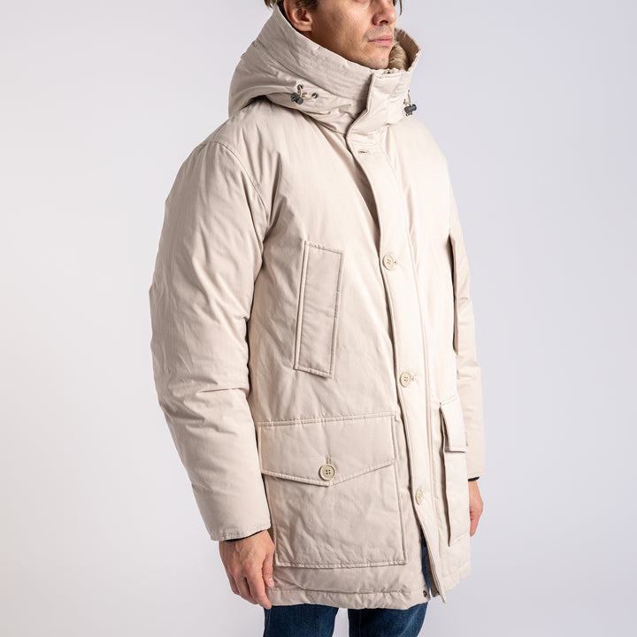 Peached Cotton Arctic Parka Oxford Tan