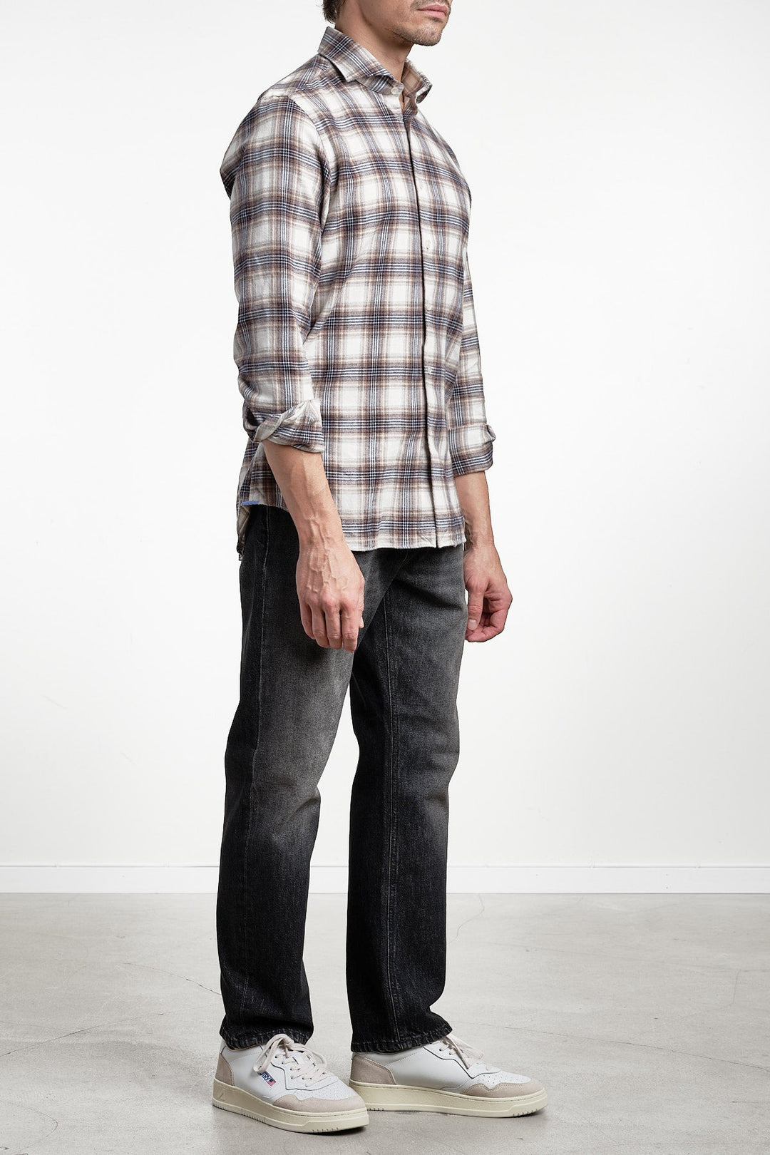 Luxury Flannel Check Shirt Multi – XACUS, helbild