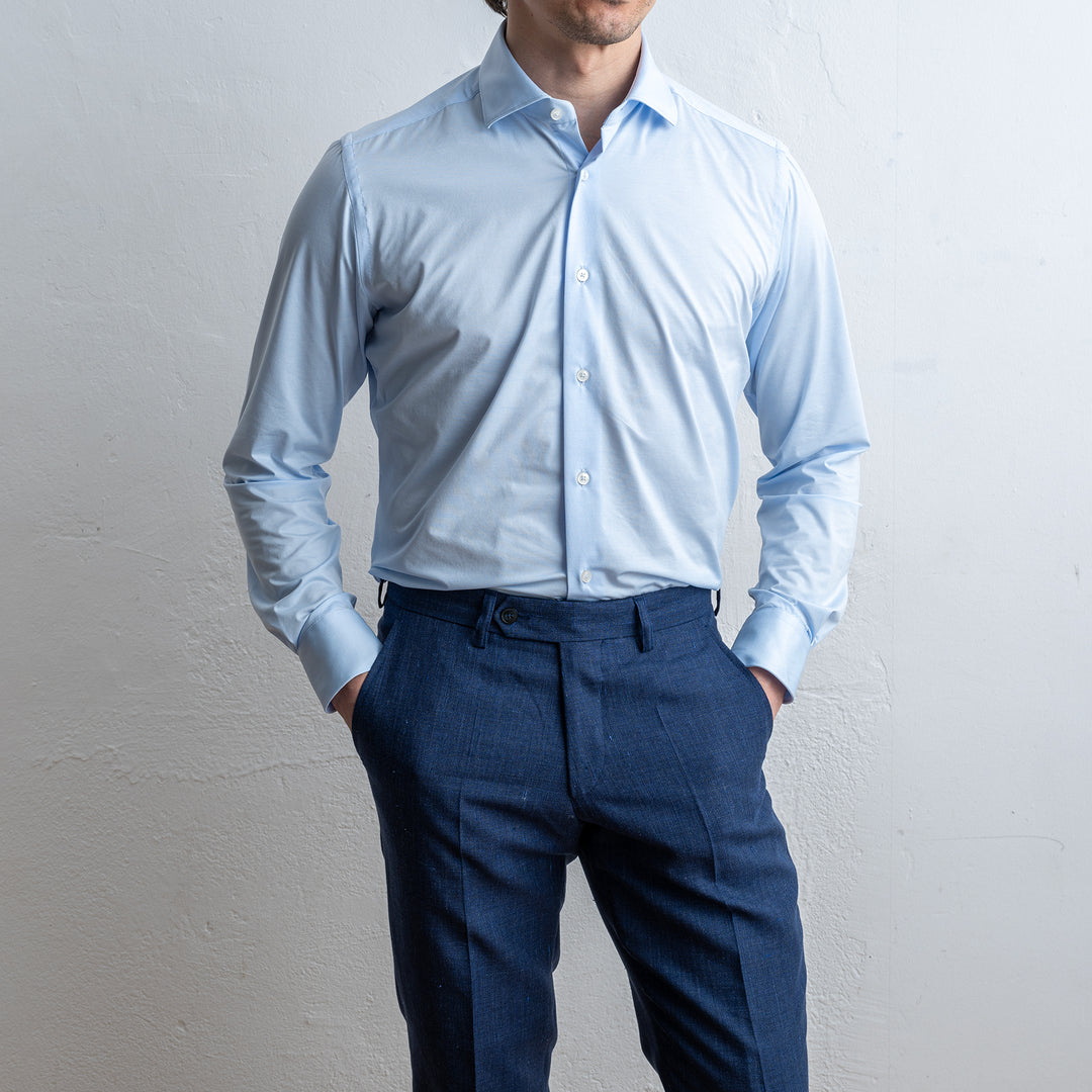 ACTIVE SOLID SHIRT 002 LIGHT BLUE