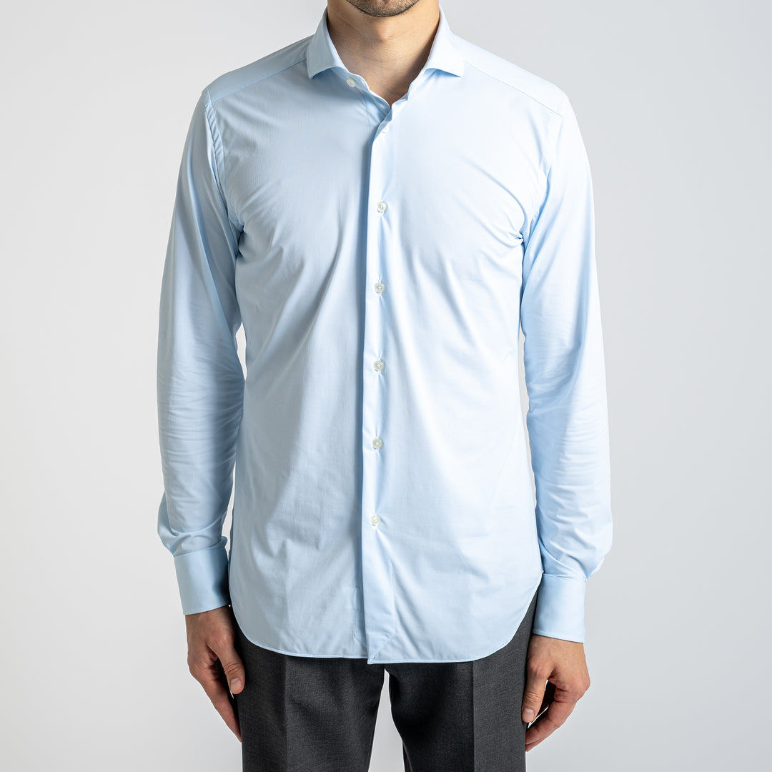 Active Shirt Micro Structure LIGHT BLUE