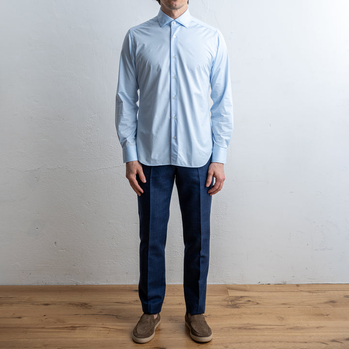 ACTIVE SOLID SHIRT 002 LIGHT BLUE