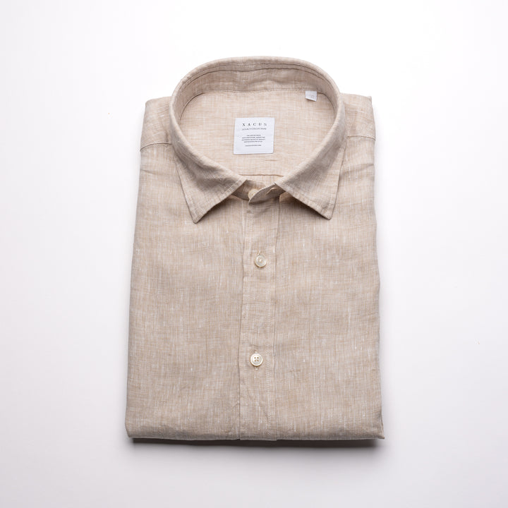 Luxury Linen Shirt SAND