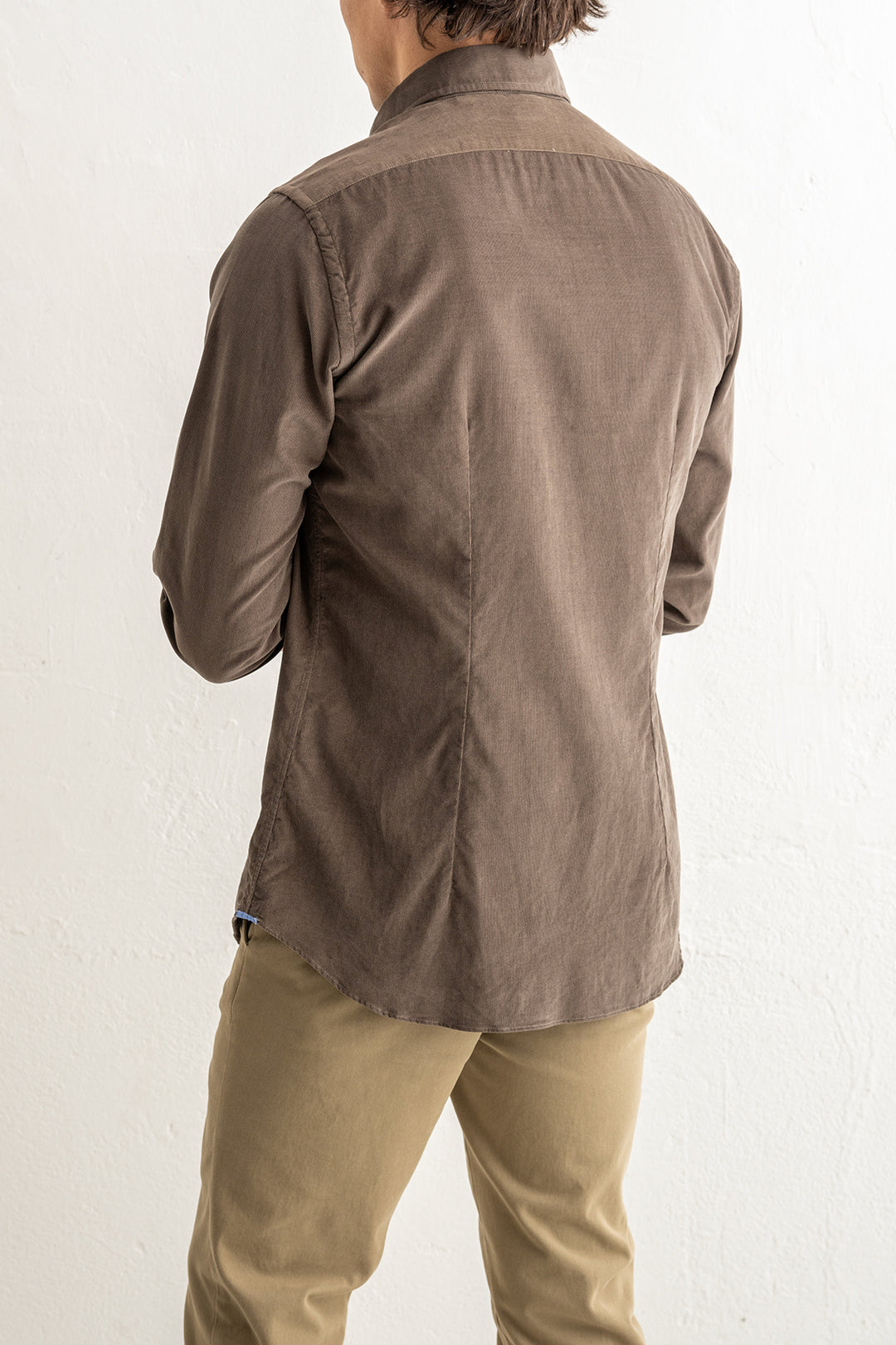 Baby Cord Shirt Brown