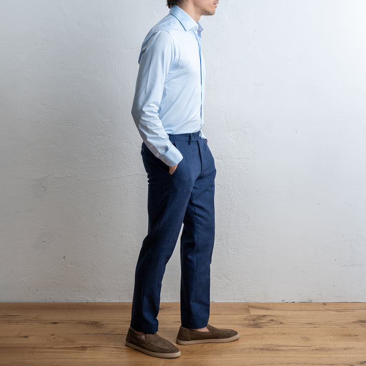 ACTIVE SOLID SHIRT 002 LIGHT BLUE
