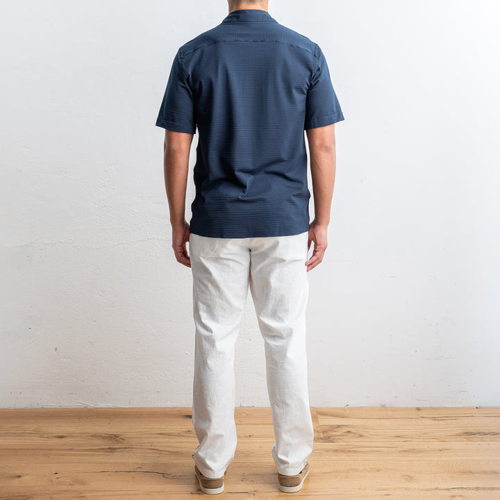 Tecnico Seersucker Shirt Black