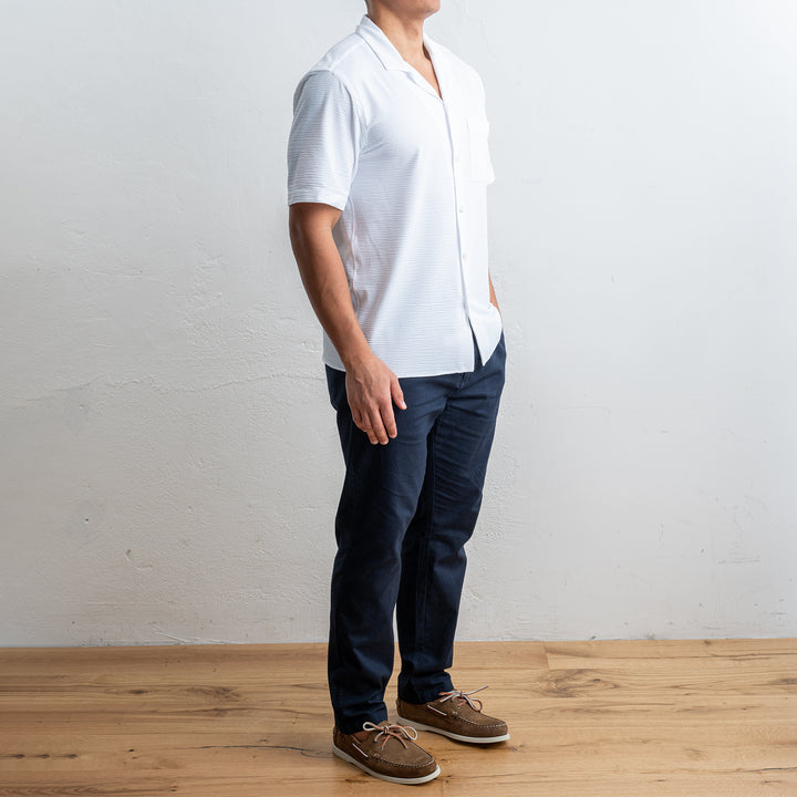 Tecnico Seersucker Shirt White