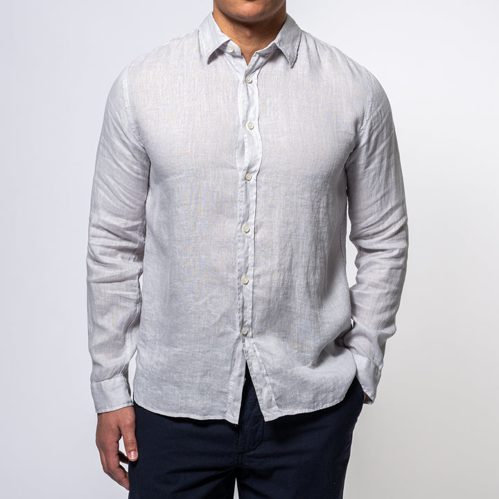 Luxury Linen Shirt WHITE