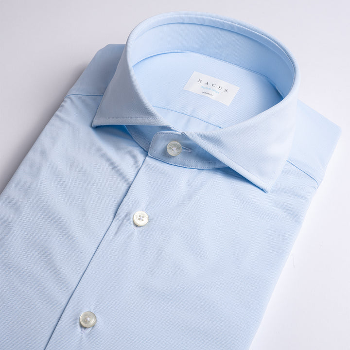 Active Shirt Micro Structure LIGHT BLUE