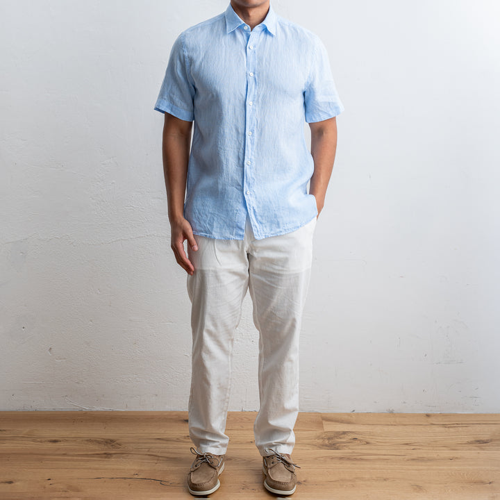Luxury Linen Shirt LIGHT BLUE