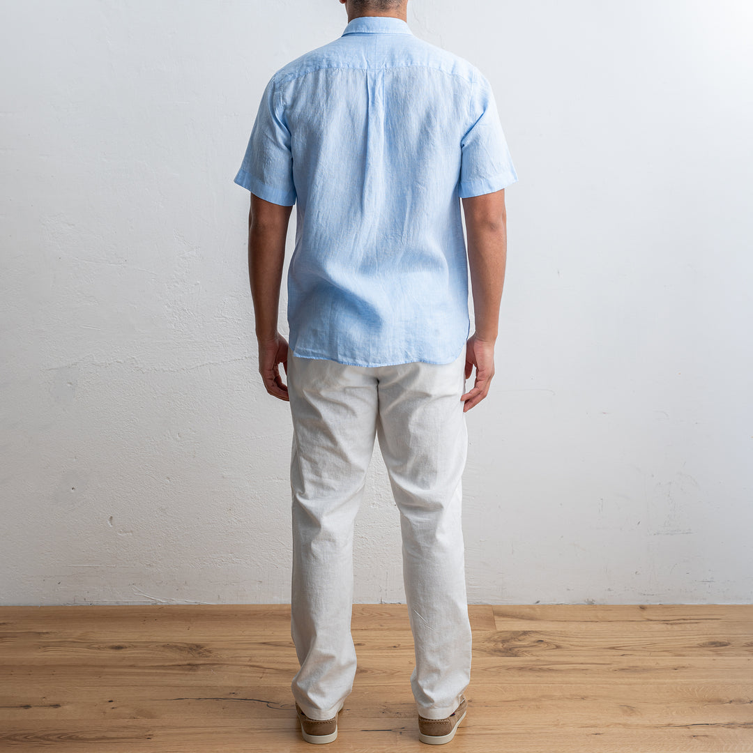 Luxury Linen Shirt LIGHT BLUE
