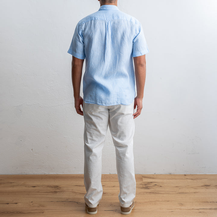 Luxury Linen Shirt LIGHT BLUE