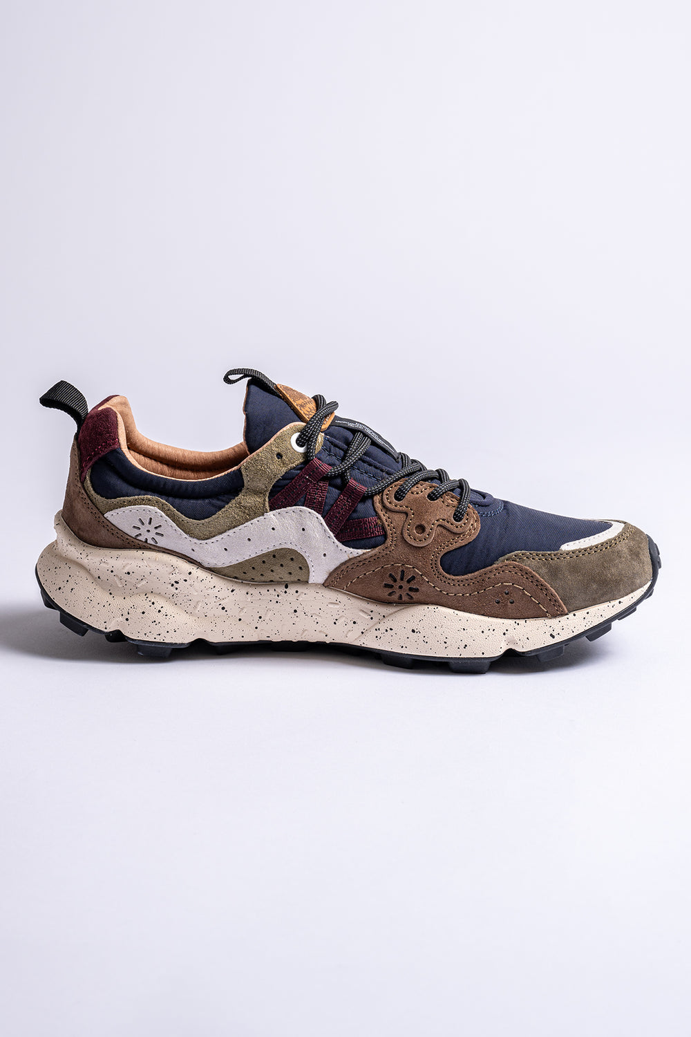 Yamano 3 Man Sneaker Brown/Navy