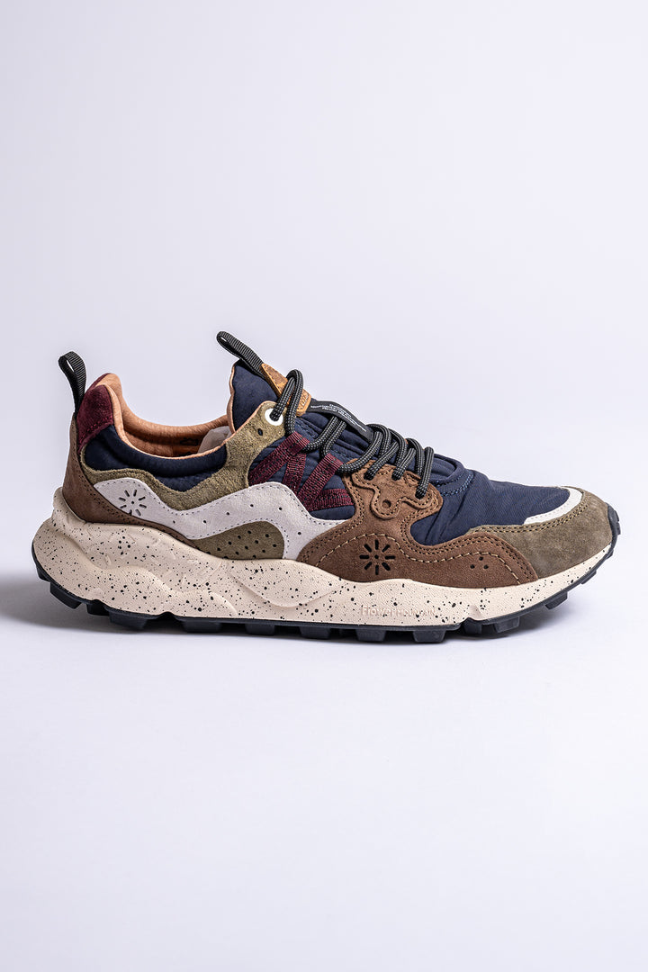 Yamano 3 Man Sneaker Brown/Navy