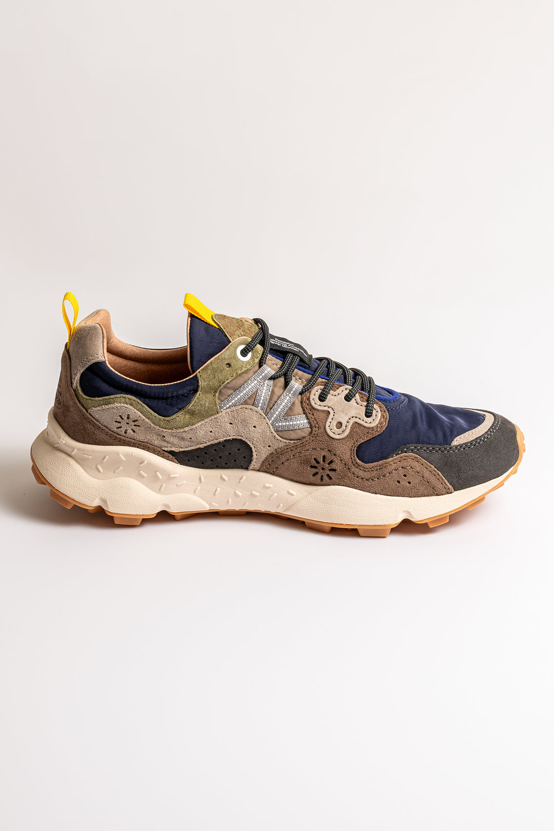 Yamano Suede Nylon Sneaker Grey