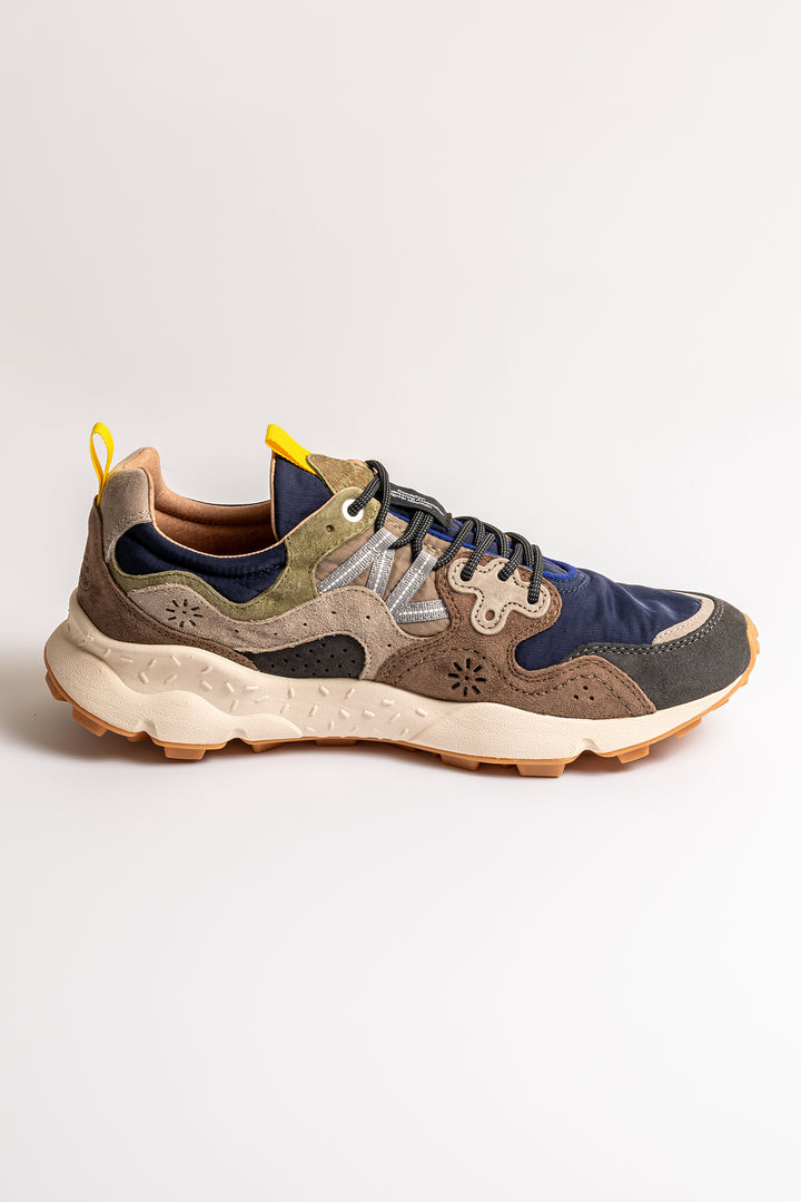 Yamano Suede Nylon Sneaker Grey