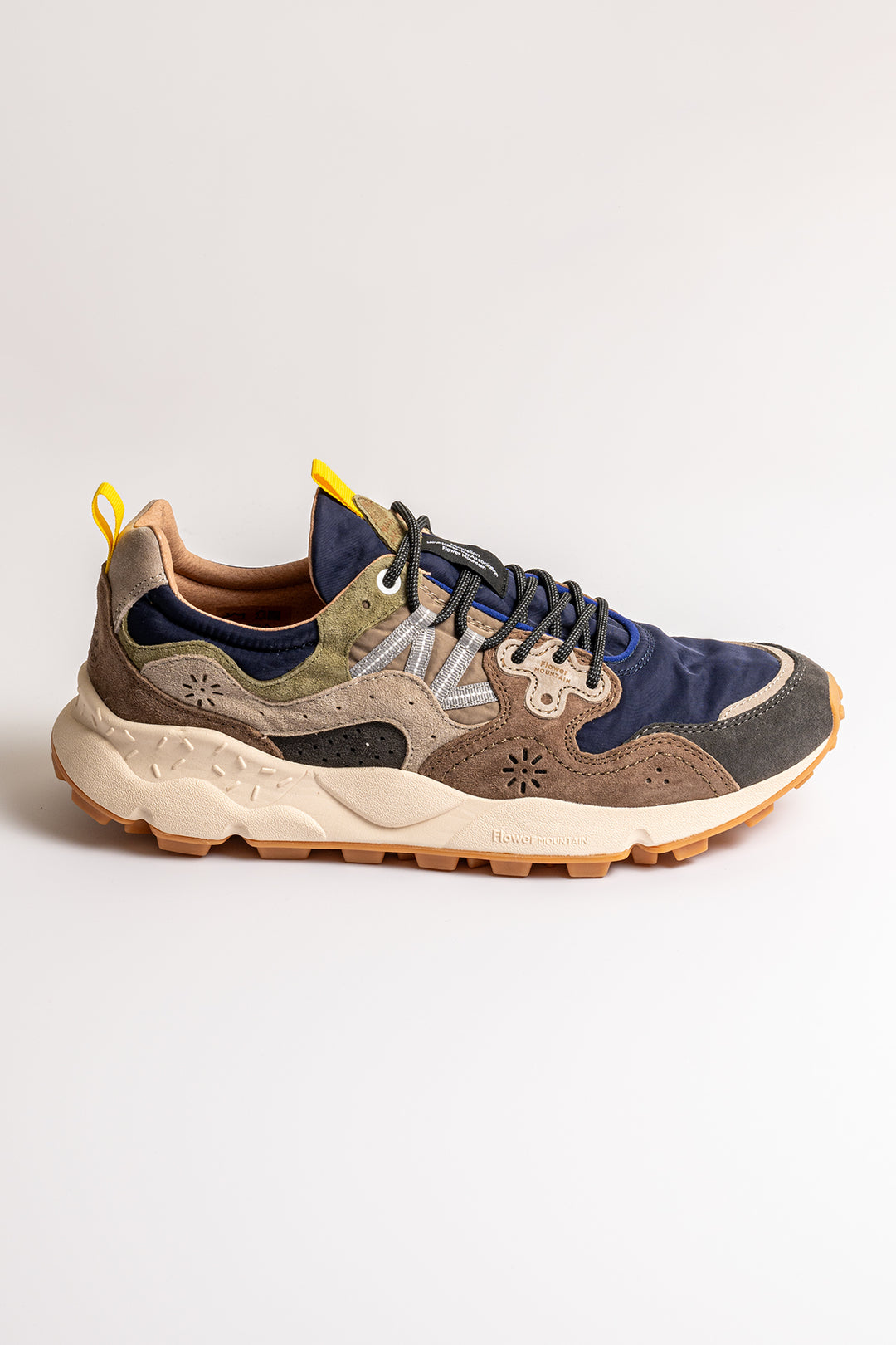 Yamano Suede Nylon Sneaker Grey