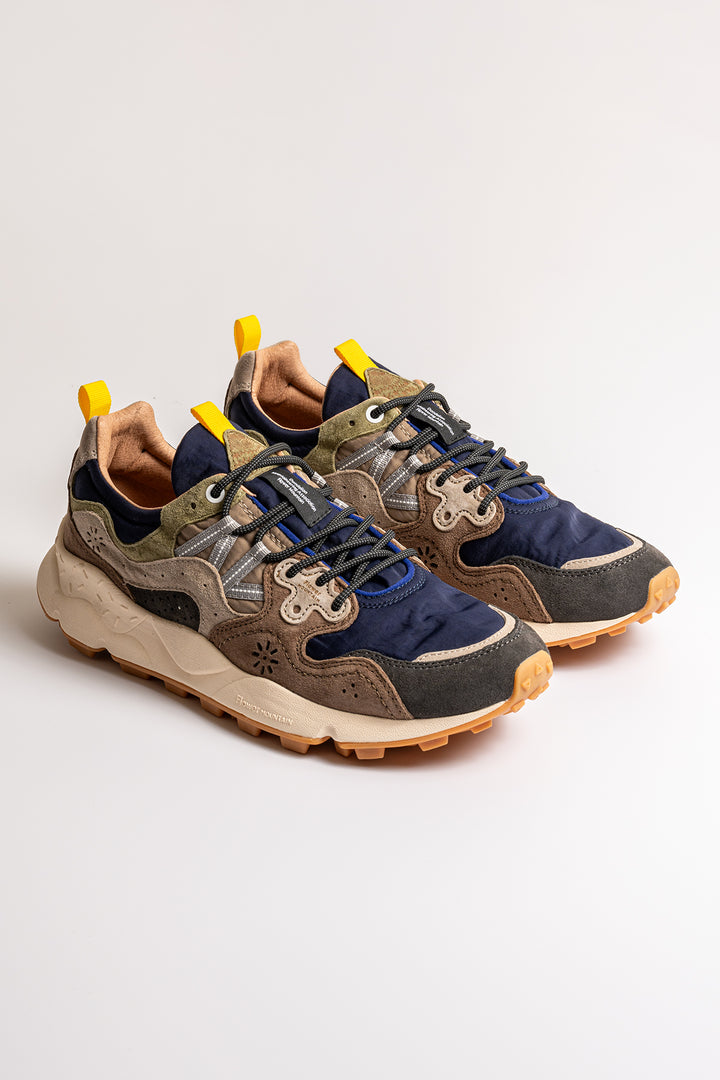 Yamano Suede Nylon Sneaker Grey