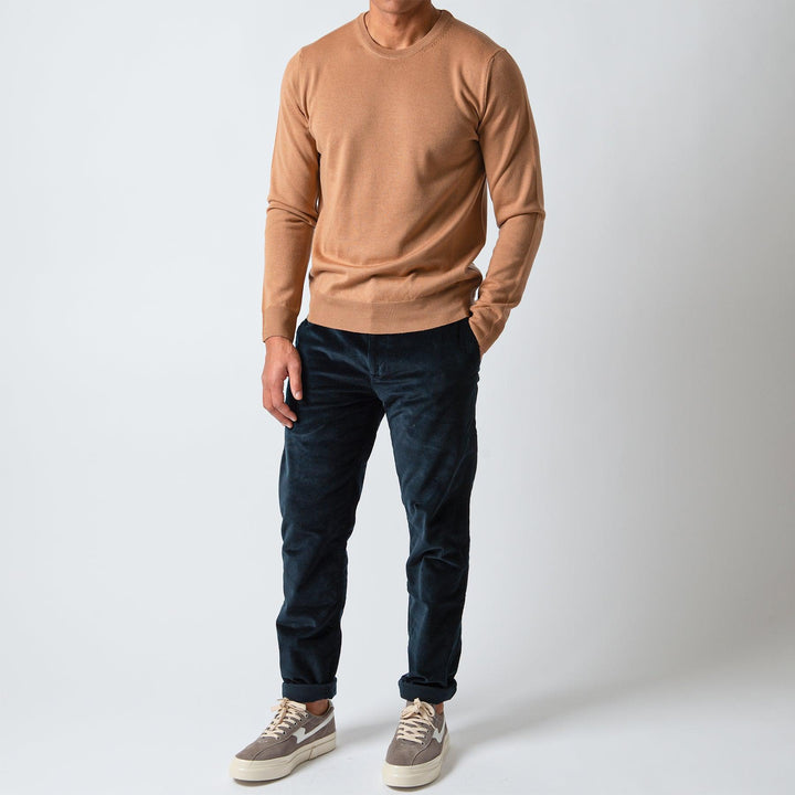 Merino Wool 12 Gauge Sweater Mustard