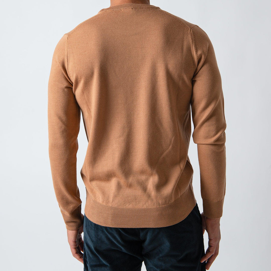 Merino Wool 12 Gauge Sweater Mustard