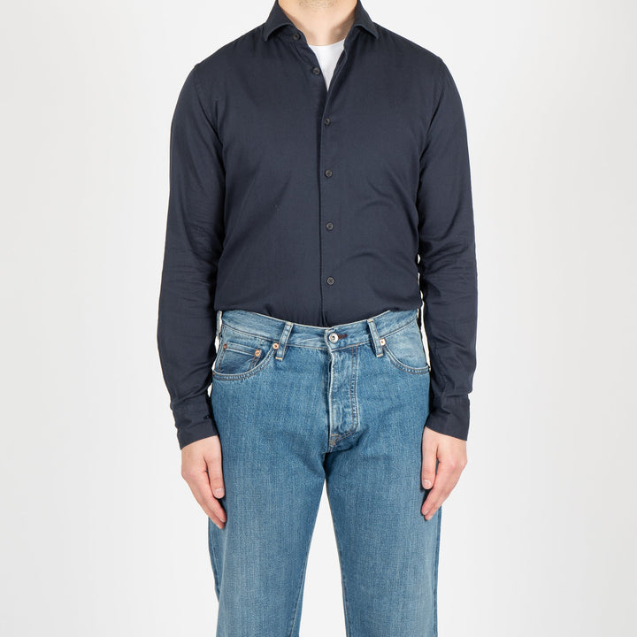 ARMATURATO COTTON SHIRT NAVY