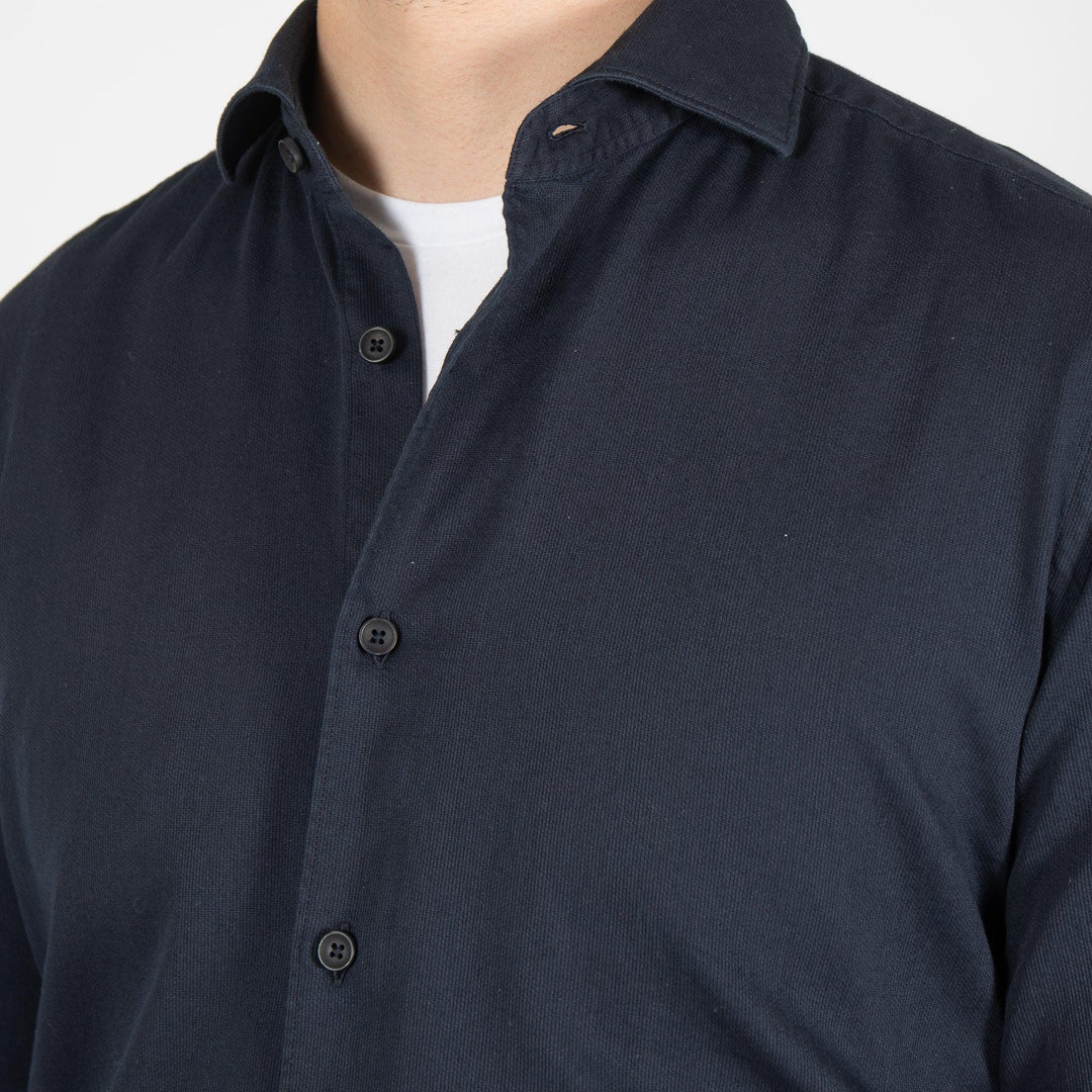 ARMATURATO COTTON SHIRT NAVY