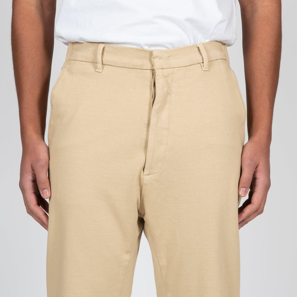 BURLOTO JERSEY TROUSERS BEIGE