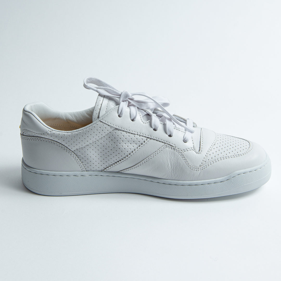 SNEAKER PUNZONATA WHITE