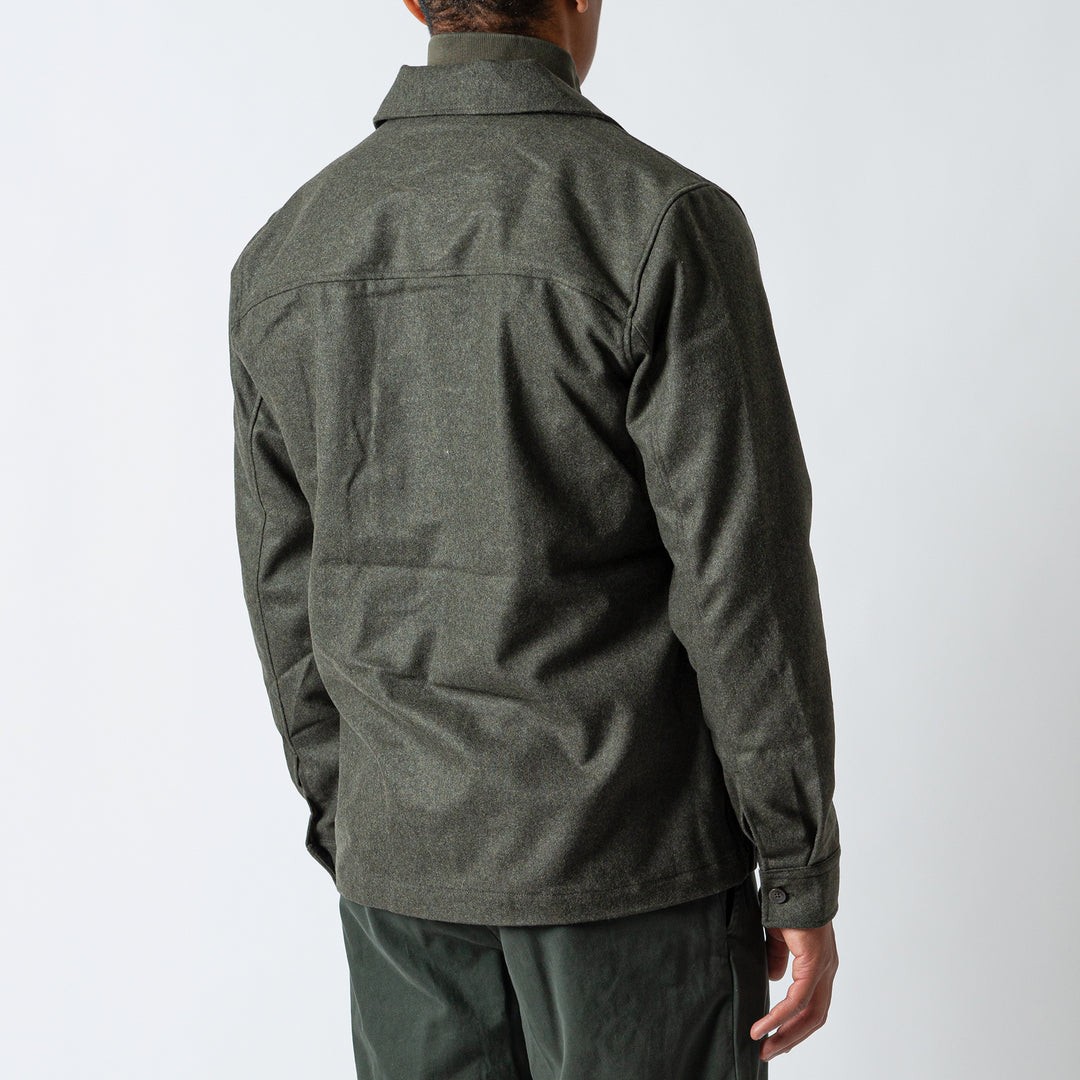 WILAS FLANNEL OVERSHIRT ARMY
