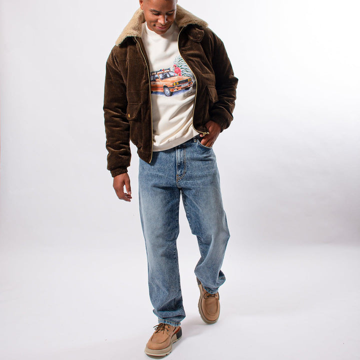 LE BLOUSON VELOURS CÙTELÈ BROWN
