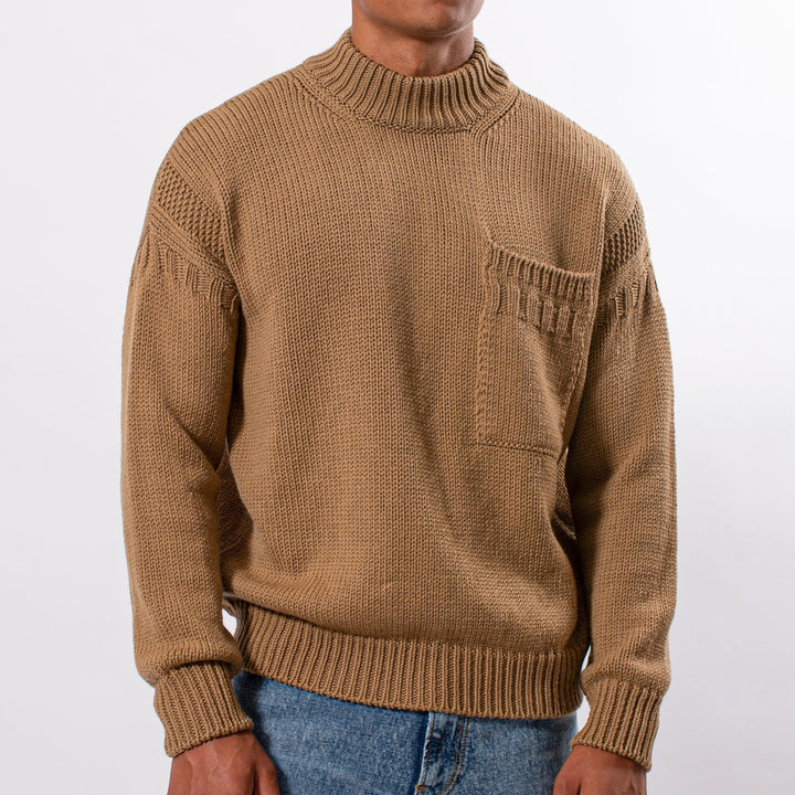 MAGLIA KNITTED SWEATER BEIGE