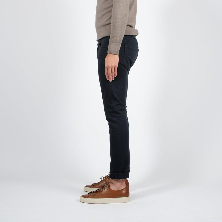 GEORGE COTTON TWILL FIVE POCKET PANT NAVY