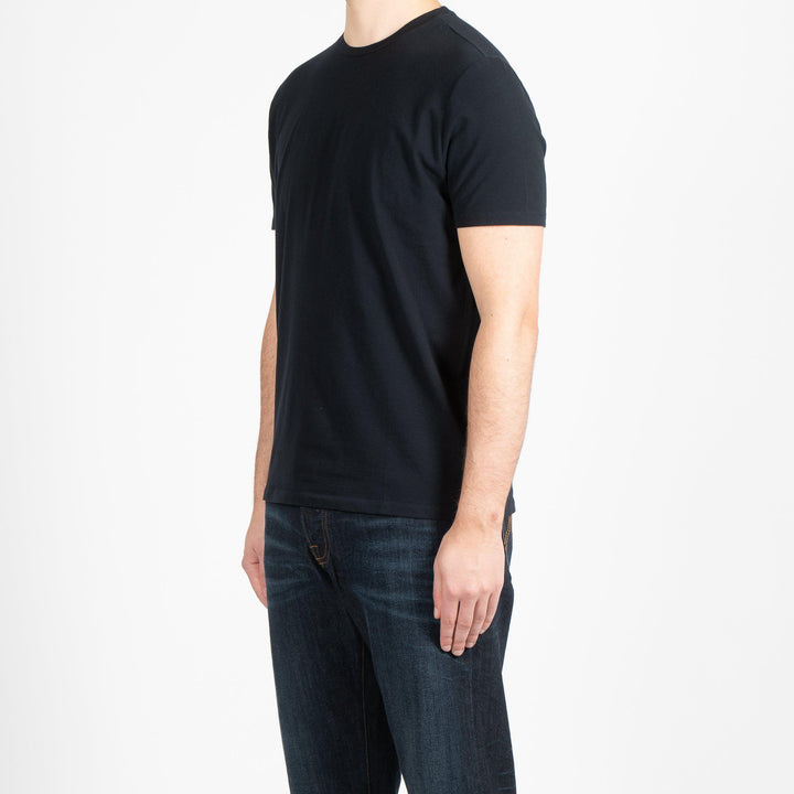 HAROLD COTTON ELASTANE T-SHIRT NAVY