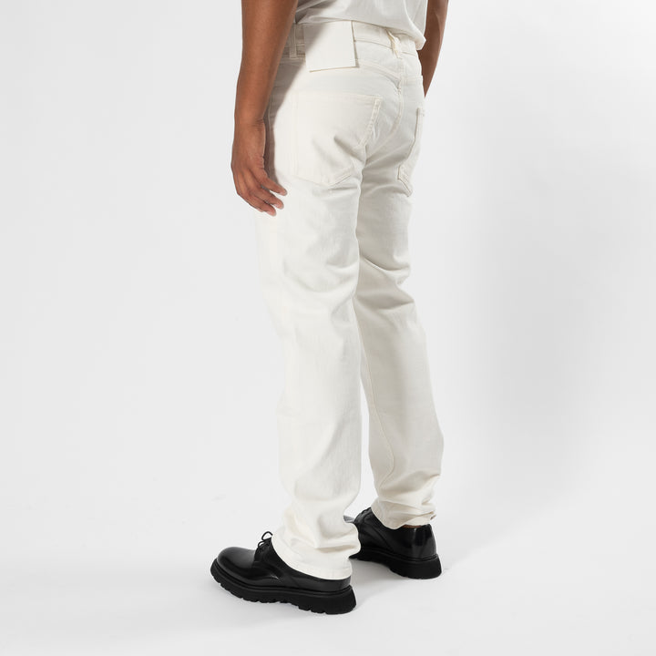 CASUAL ORGANIC COTTON JEANS NATURAL WHITE