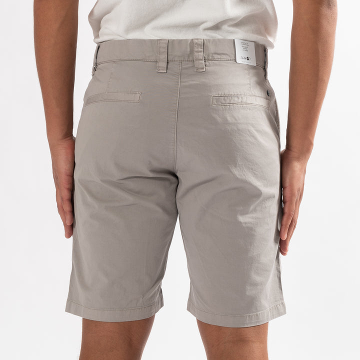 Crown Cotton Shorts Grey