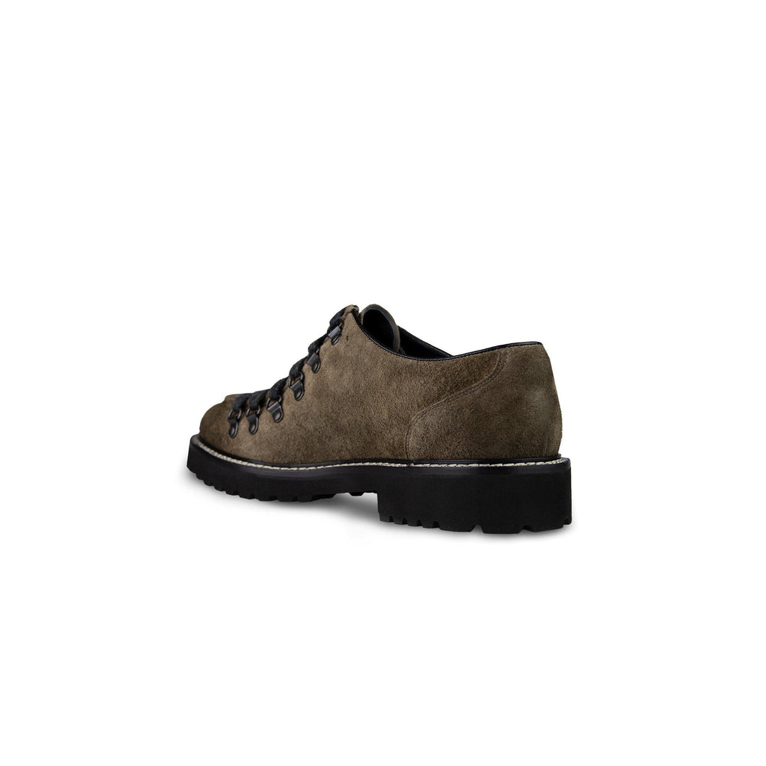 LACE UP SUEDE SHOE TAUPE