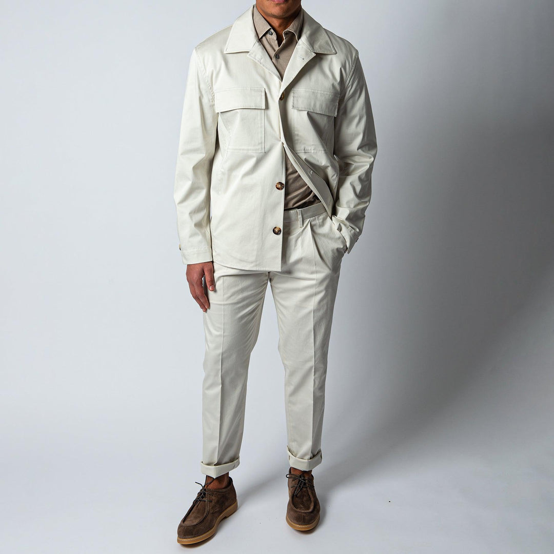 UGO LUXURY OVERSHIRT SAND