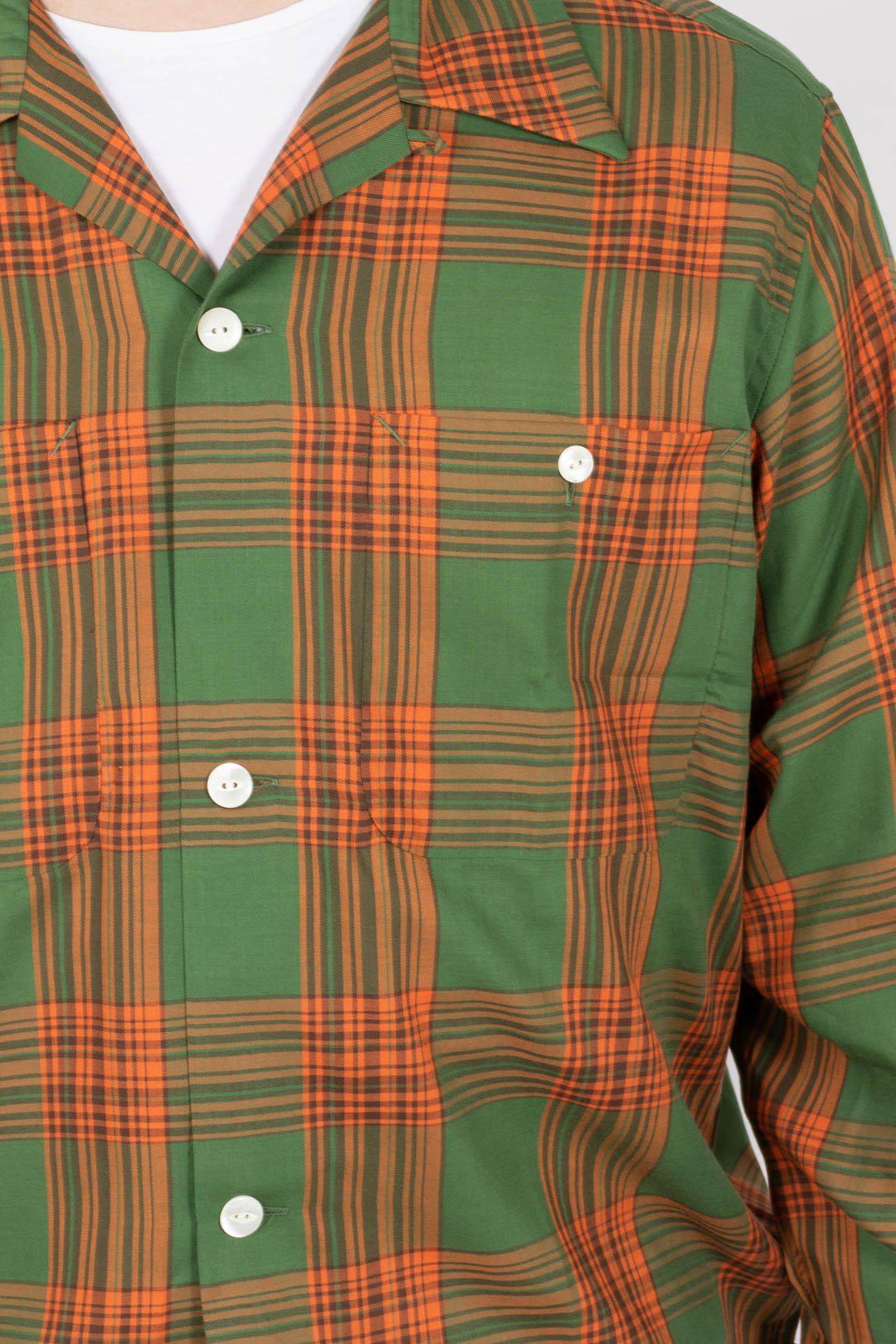 LS CHECK CAMP COLLAR SHIRT CHECK