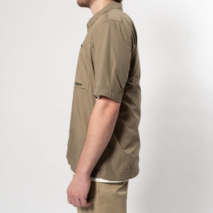 SHORT SLEEVE RIPSTOP SHIRT BEIGE