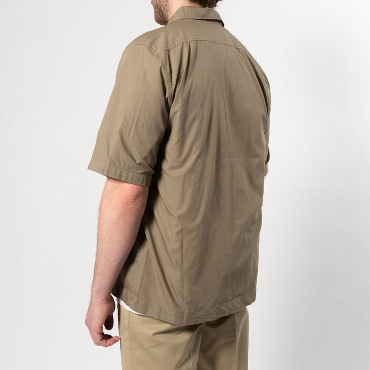 SHORT SLEEVE RIPSTOP SHIRT BEIGE