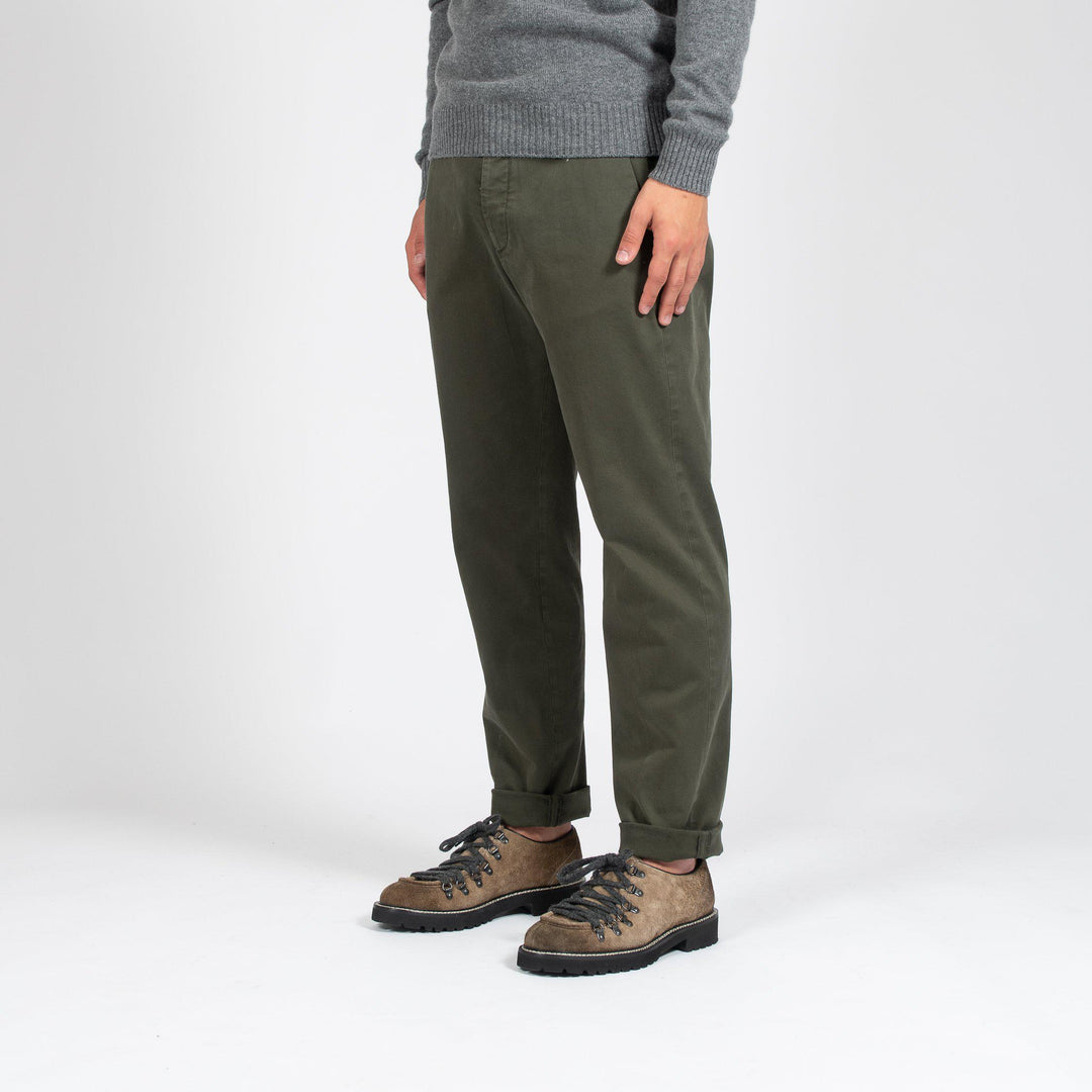 SOHO COTTON TWILL PANT MILITARY