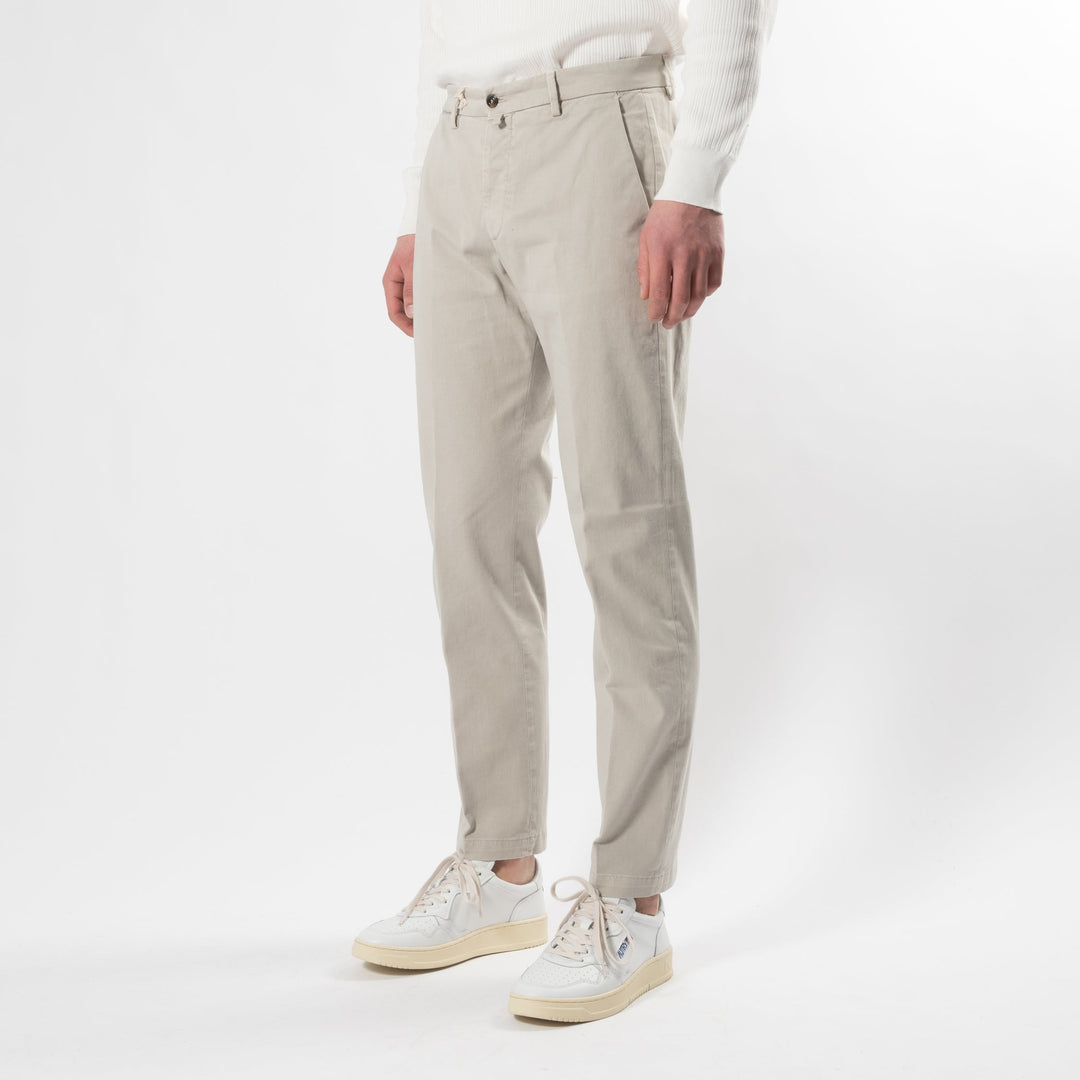 SOHO WASHED COTTON TWILL PANT BEIGE